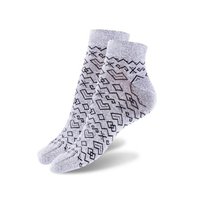 Členkové ponožky Čičmany biele